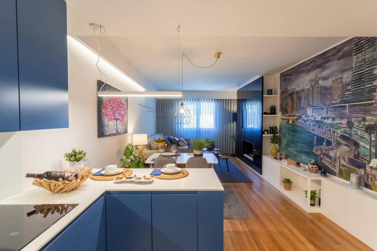 Impresionante apartamento en Plaza de Galicia Vilagarcía de Arousa Exterior foto